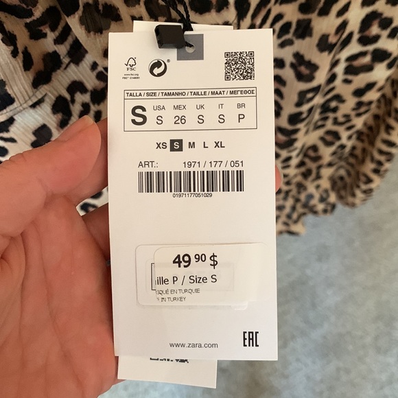 Leopard Print Zara Blouse - Picture 4 of 4